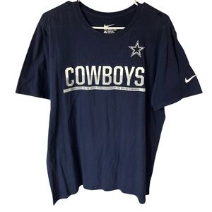 Nike Navy Dallas Cowboys Tee